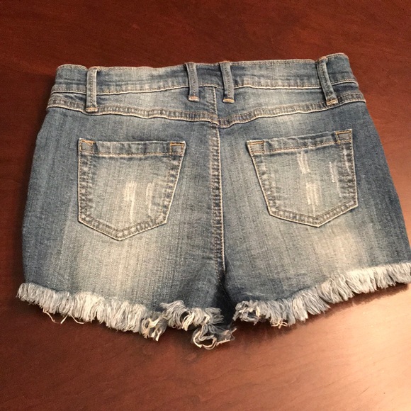 So Nikki Girls Jean Shorts - Picture 2 of 6